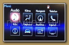 microSD-kártyás Lexus navigáció