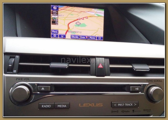 Lexus RX450h fejegység